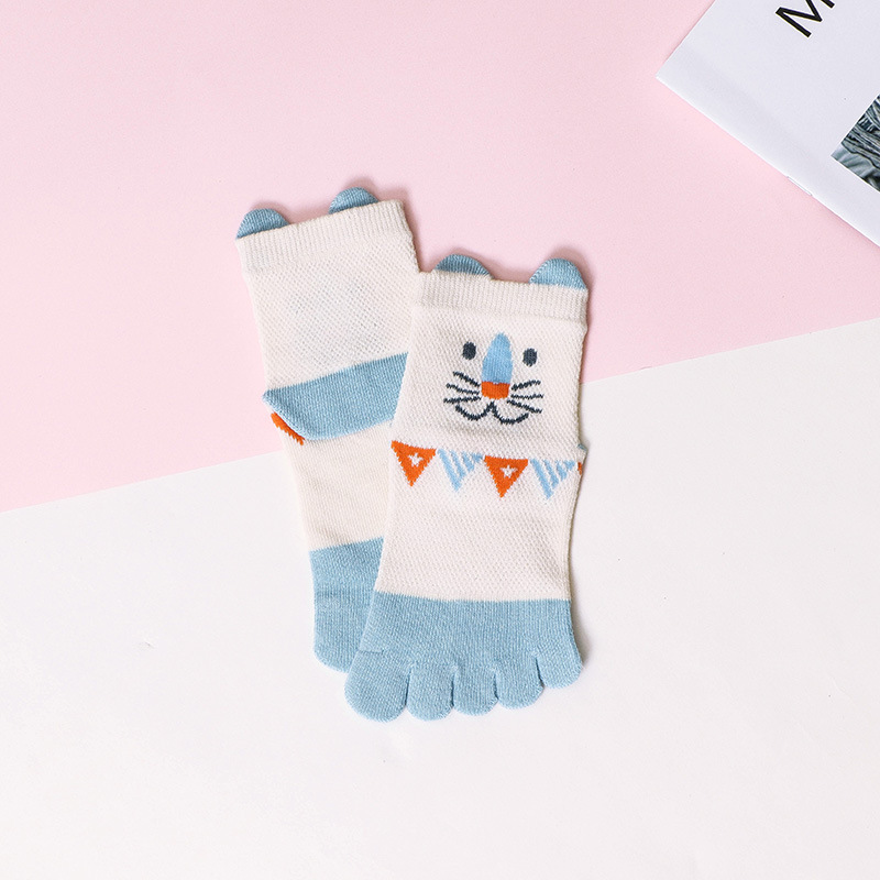 Toe Socks Spring Autumn Cartoon Children